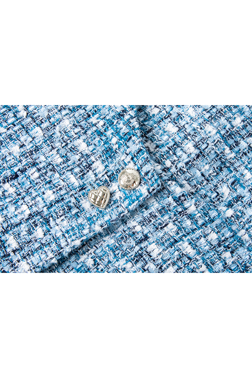 French Tweed Short Jacket-VIMLYSTORE