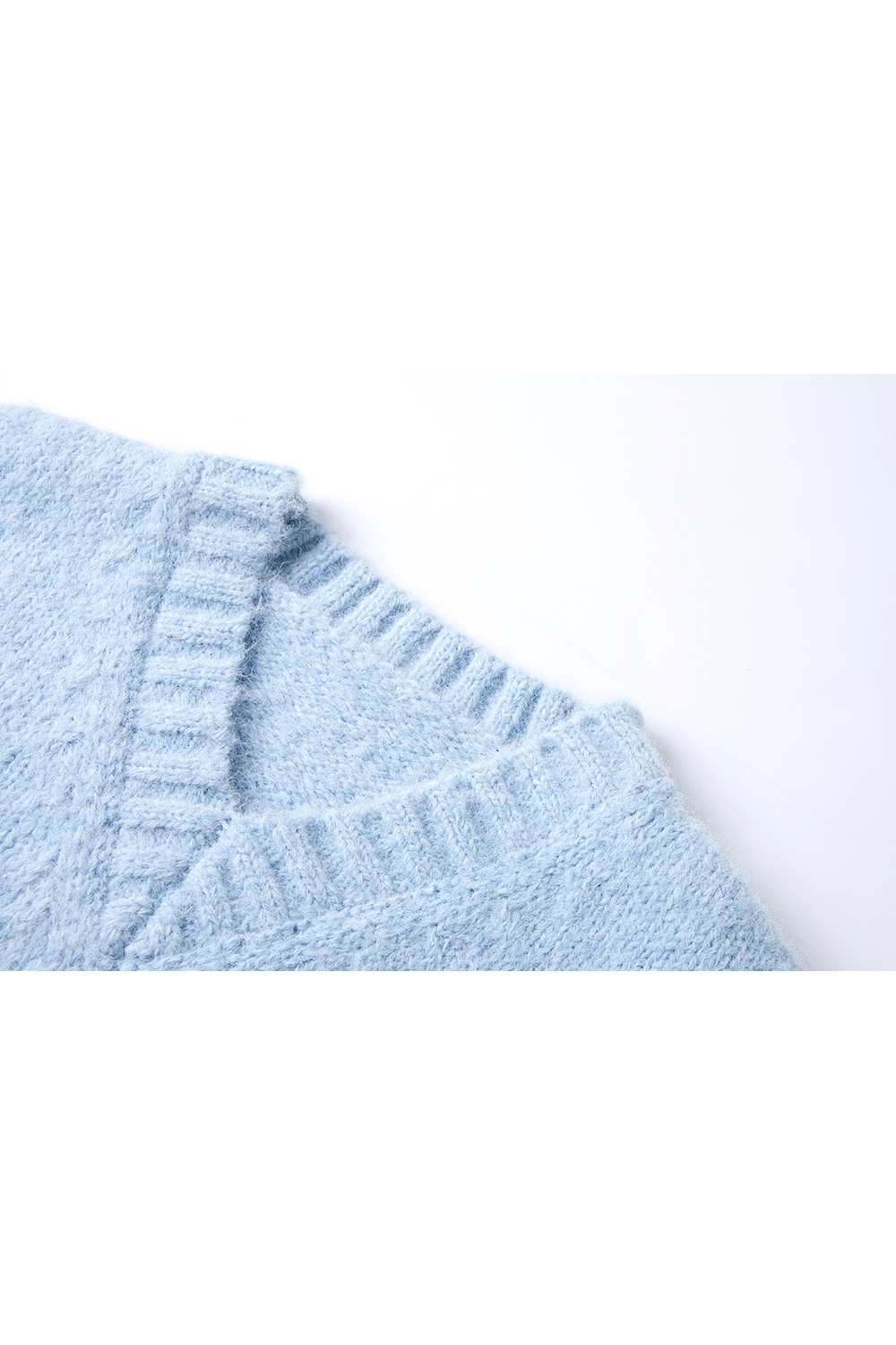 Gentle Series Wool - Blend Knitted Sweater-VIMLYSTORE