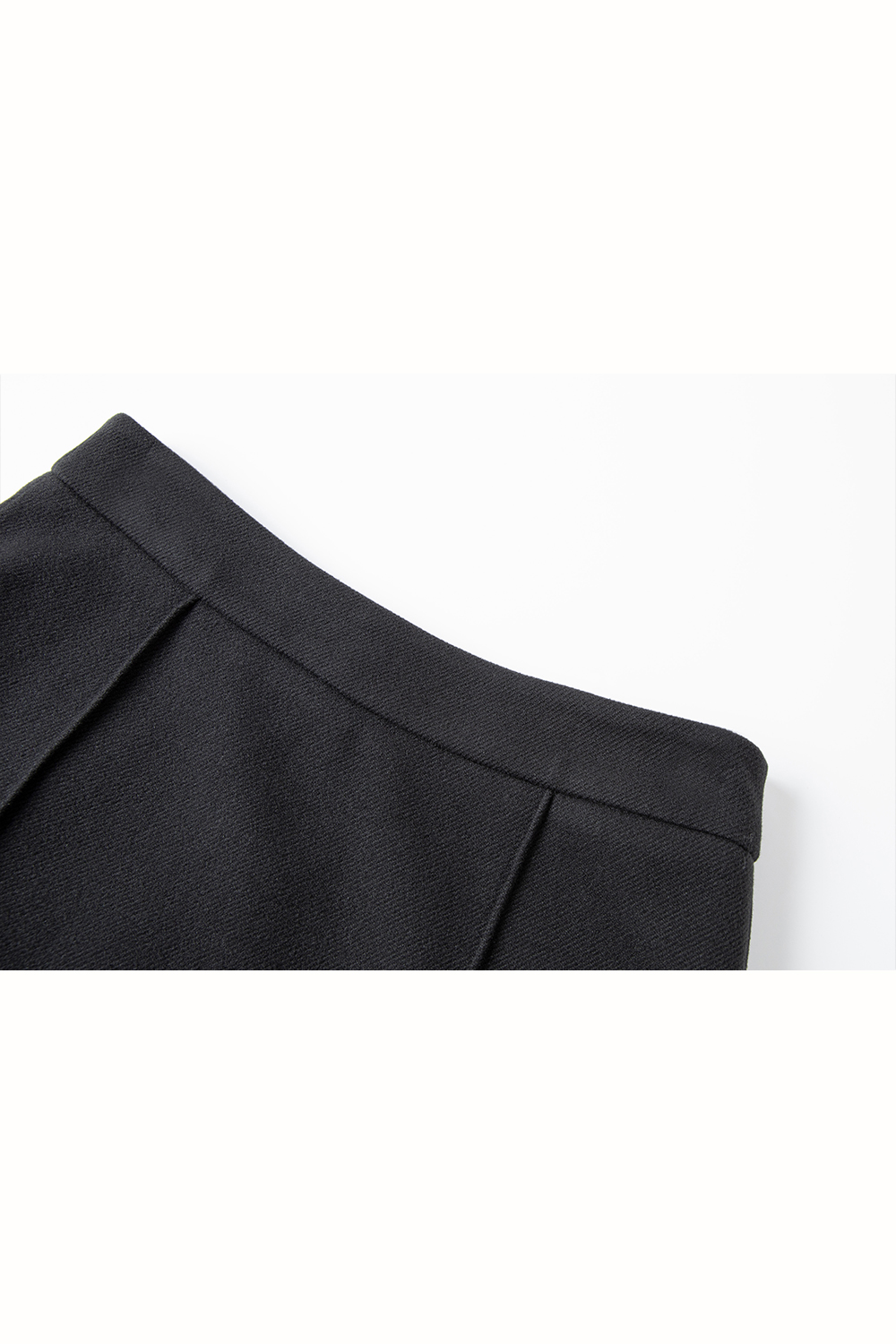 Simple Hip-Hugging Straight Skirt