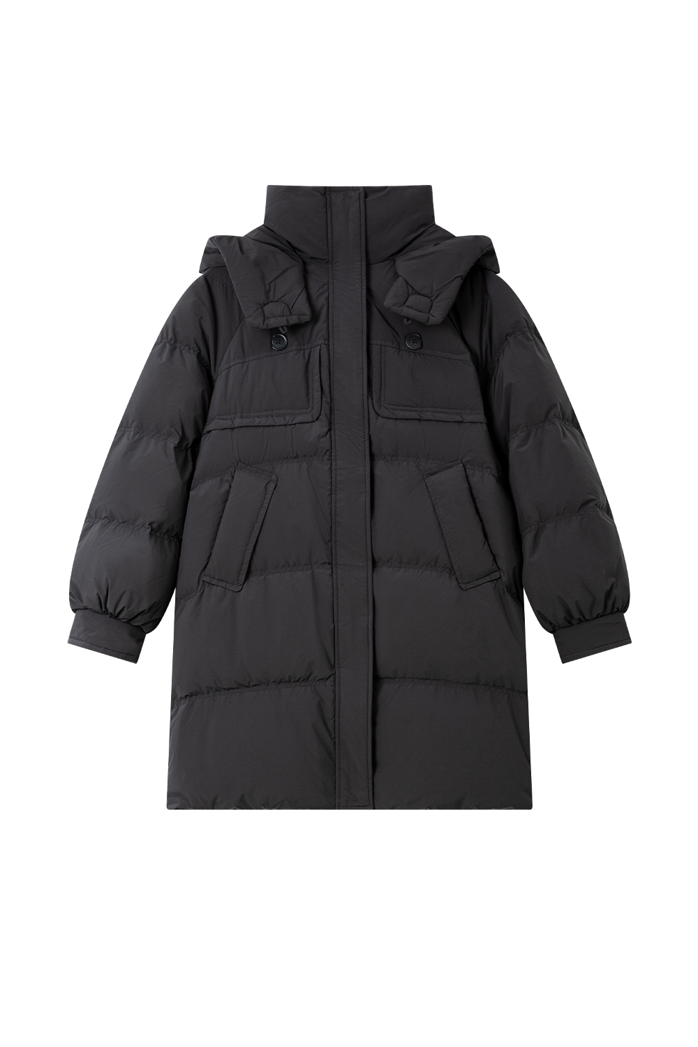 Thick casual down jacket