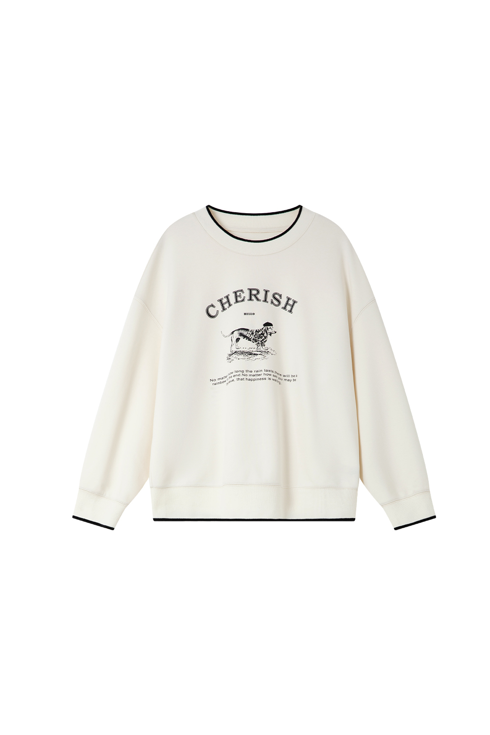 Cotton-spun Dog Printed Sports Shirt