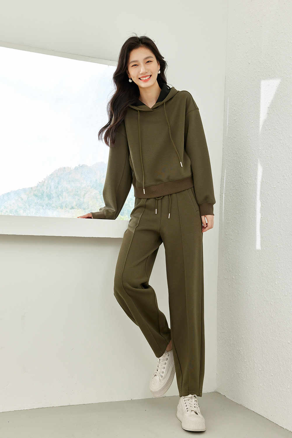 Thick Casual Two-Piece Set