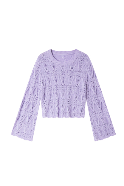 Lace Patterned Knitwear