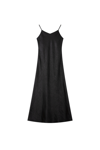 Elegant Silky Sling Dress
