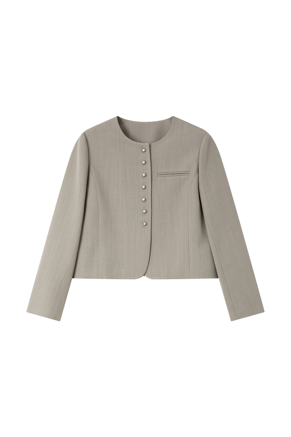 Simple Designed Short Length Jacket