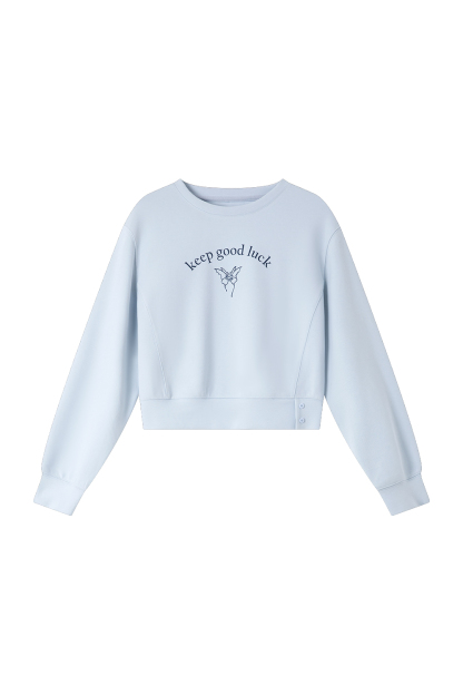 Simple Printed Sweatshirt