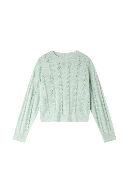 Small Hollow-out Knitwear