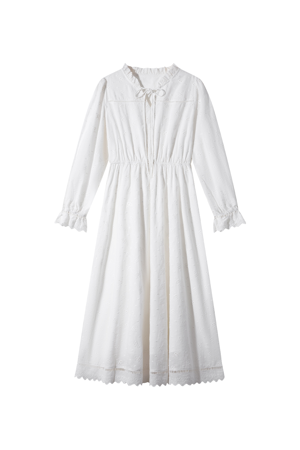 Vacation Embroidered Dress