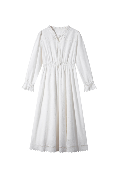 Vacation Embroidered Dress