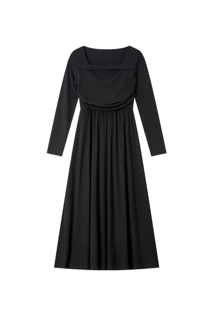 Black Strapless Dress