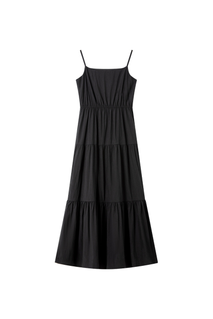Elegant Suspender Dress