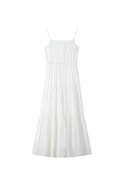 Elegant Suspender Dress
