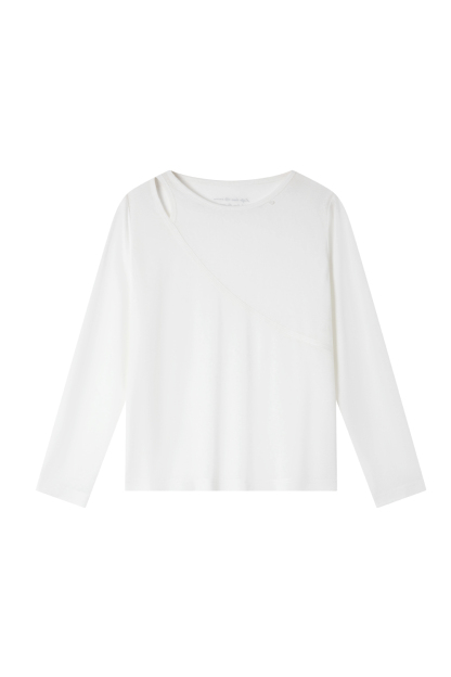 Creative Diagonal Casual T-Shirt