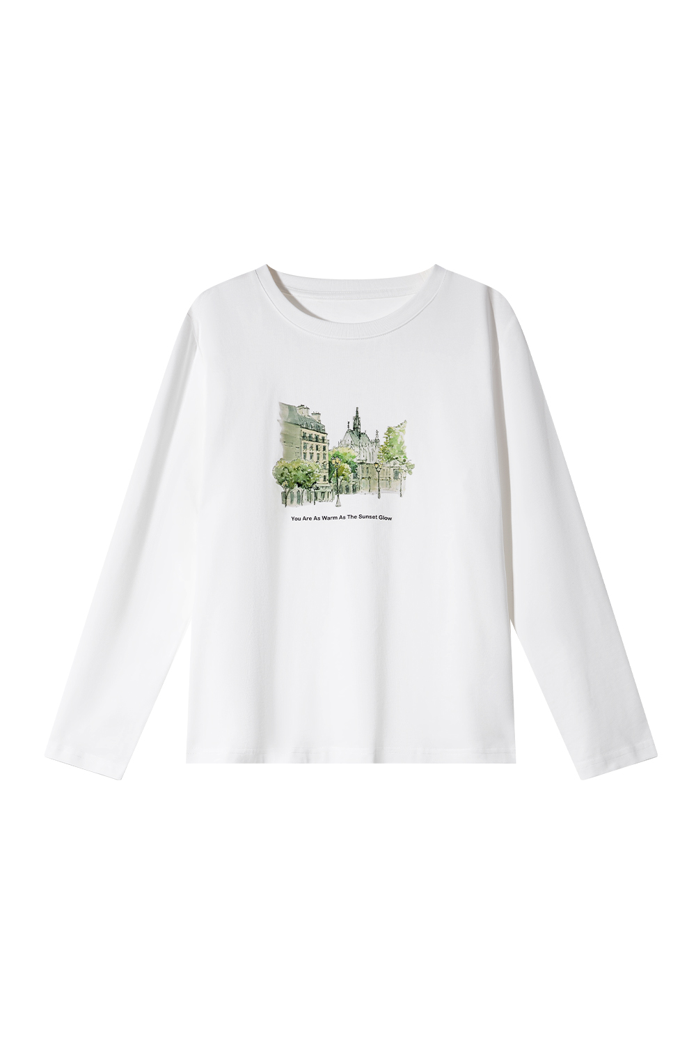 Cityscape Print T-Shirt