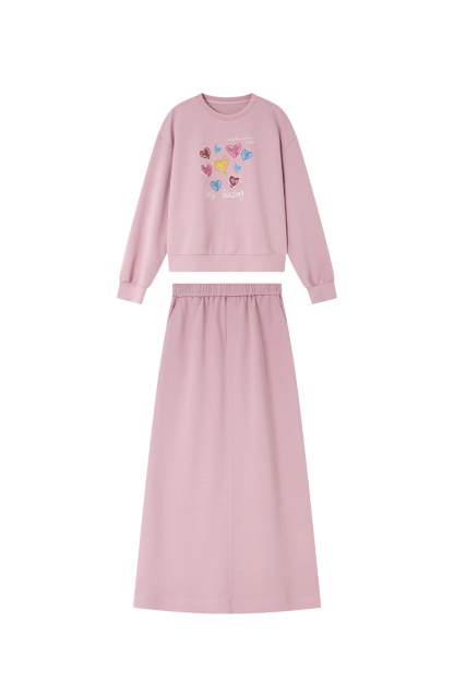 Creative Pattern Casual Set