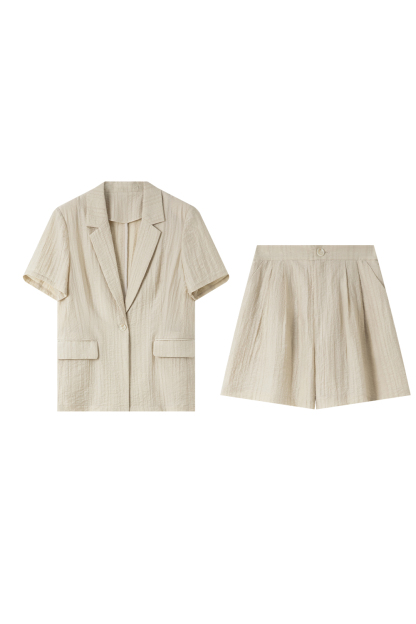 Summer Simple Casual Suit
