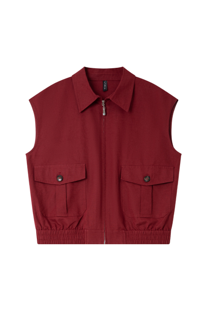 Simple Sleeveless Shirt