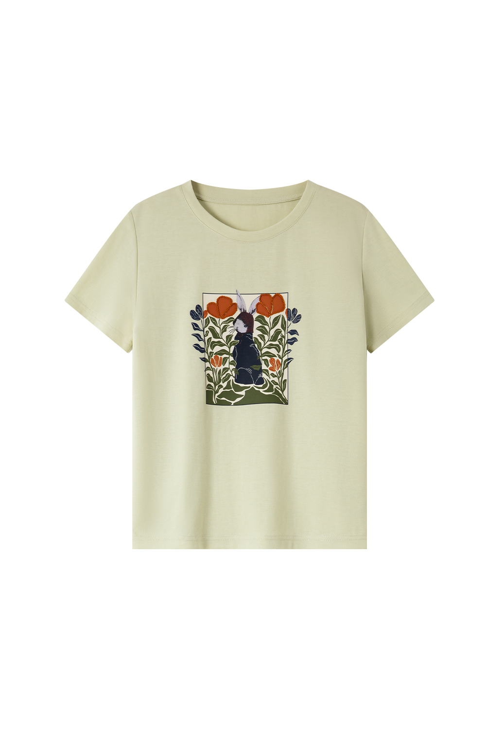 Rabbit Print T-Shirt