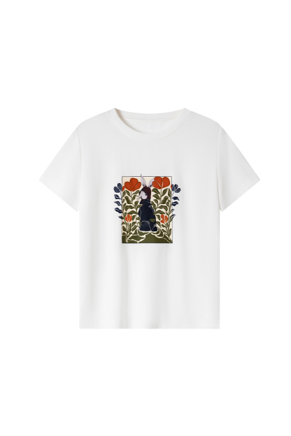 Rabbit Print T-Shirt