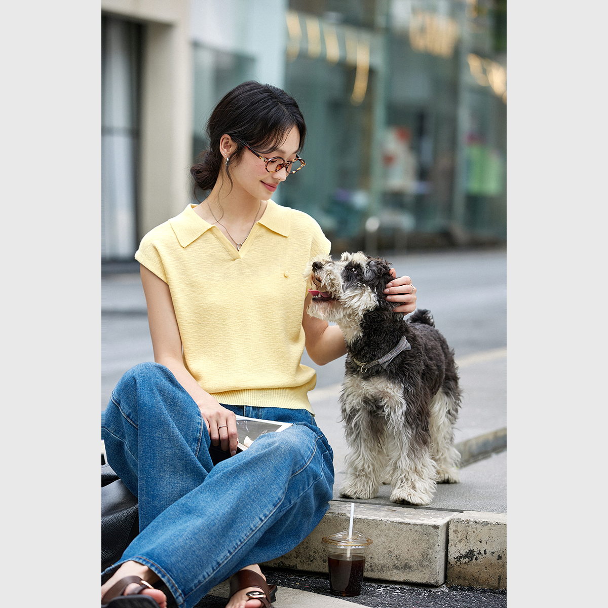 Casual Sleeveless Sweater