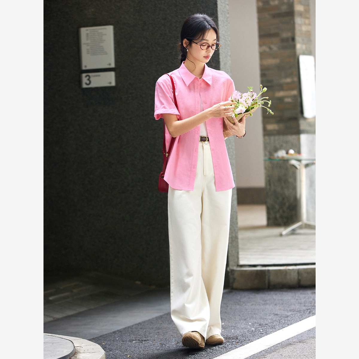 Casual And Elegant Cotton And Linen Shirt