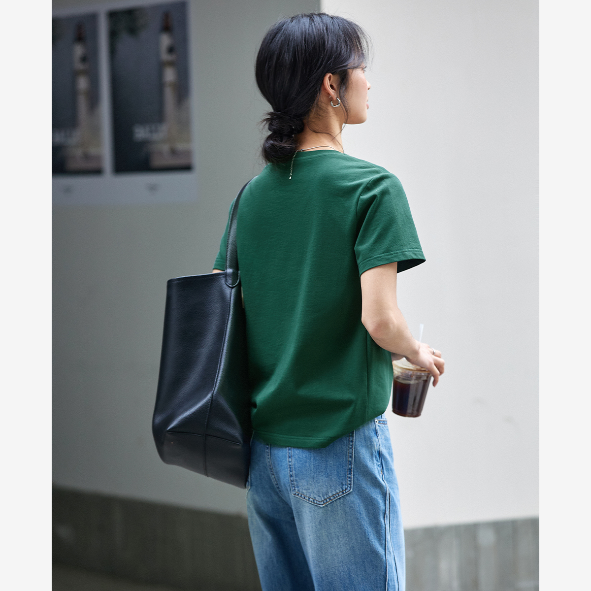 Cotton Pocket Cat T-Shirt