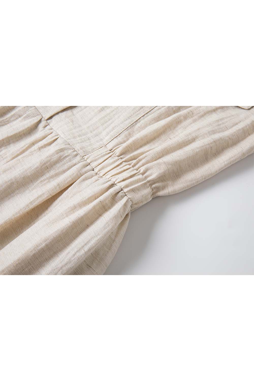 Lapel Shirt A-Line Dress-VIMLYSTORE