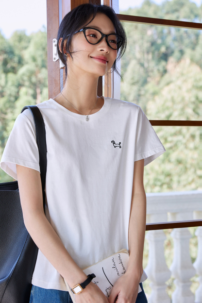 Lines Puppy Casual T-Shirt