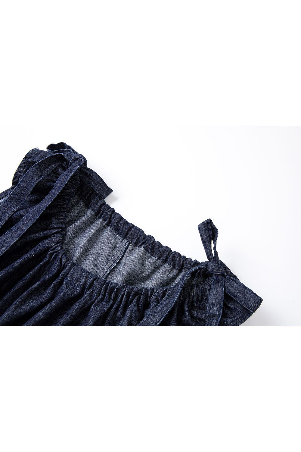 100% Cotton Sleeveless Denim Dress
