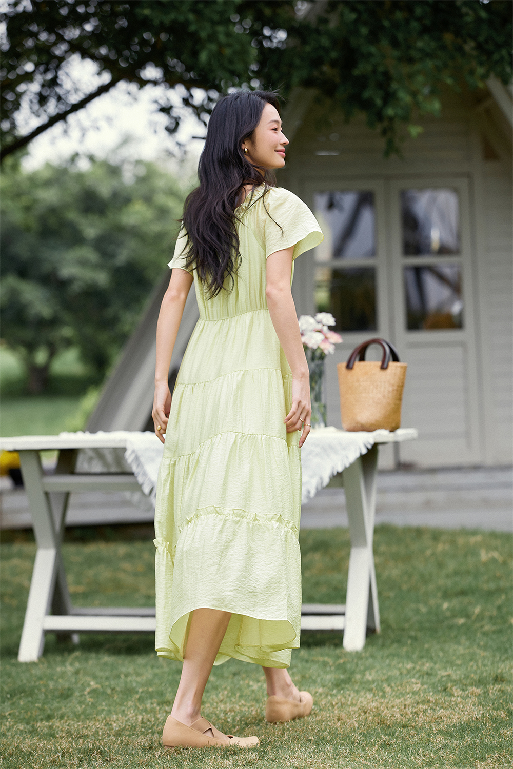 Elegant Loose Cake Dress-VIMLYSTORE