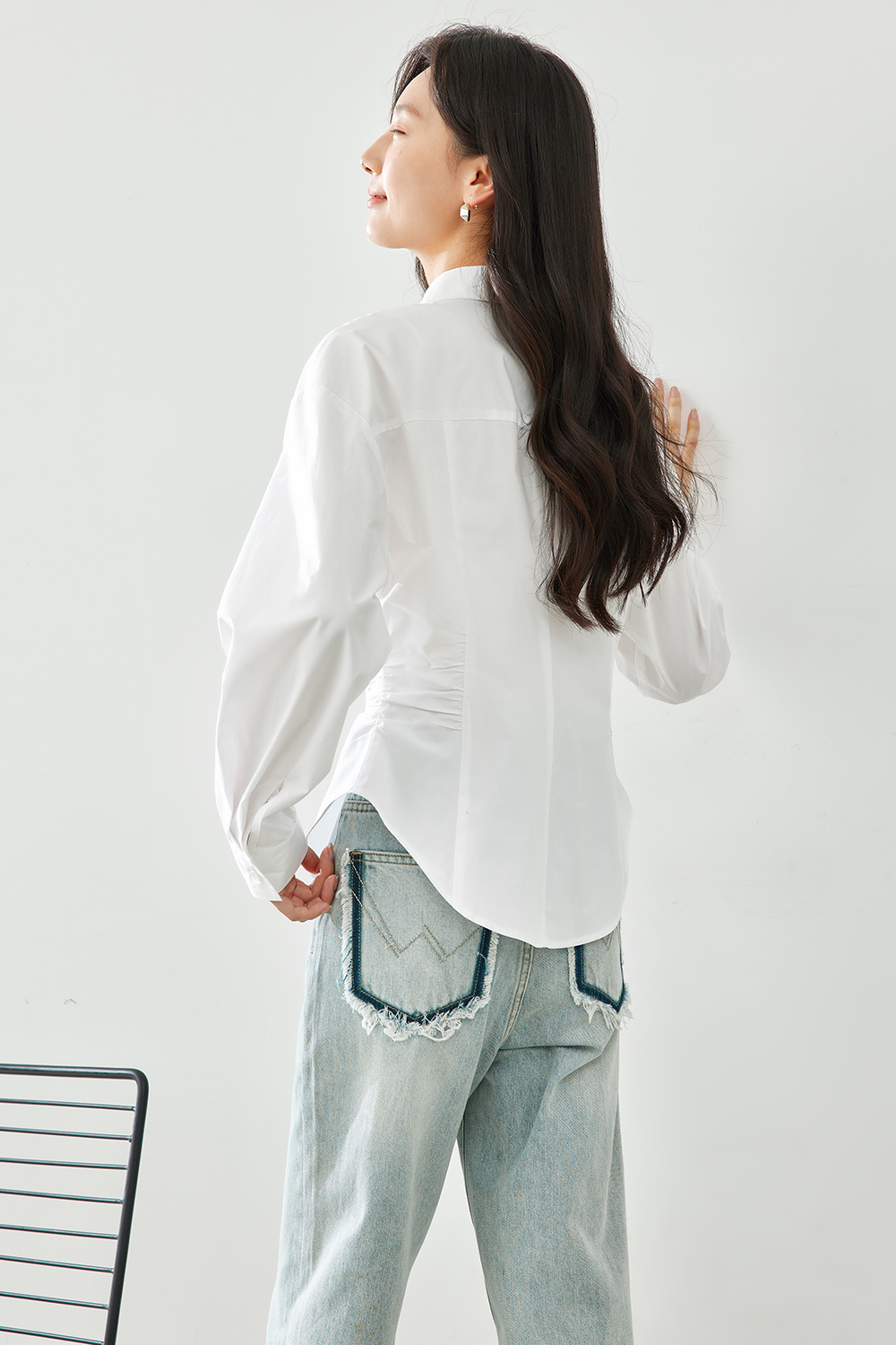 pure cotton waist shirt