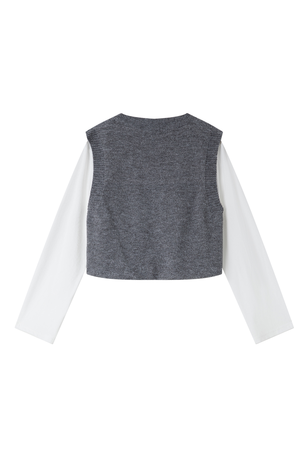 Simple Layered Casual Knitted Sweater