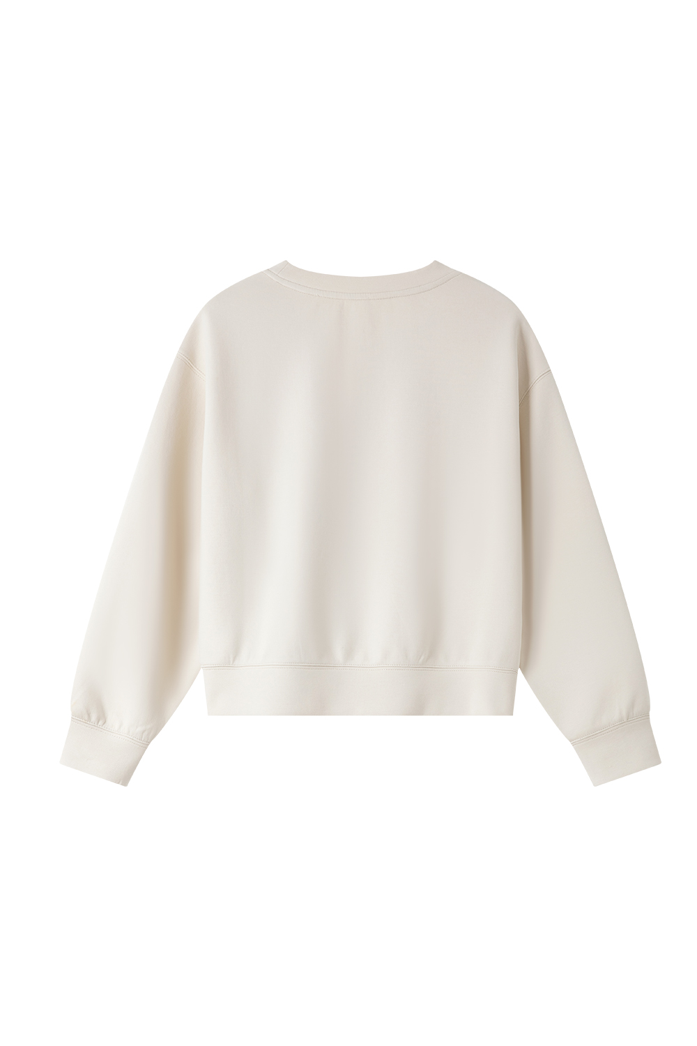 Embroidered Letter Sweatshirt-VIMLYSTORE