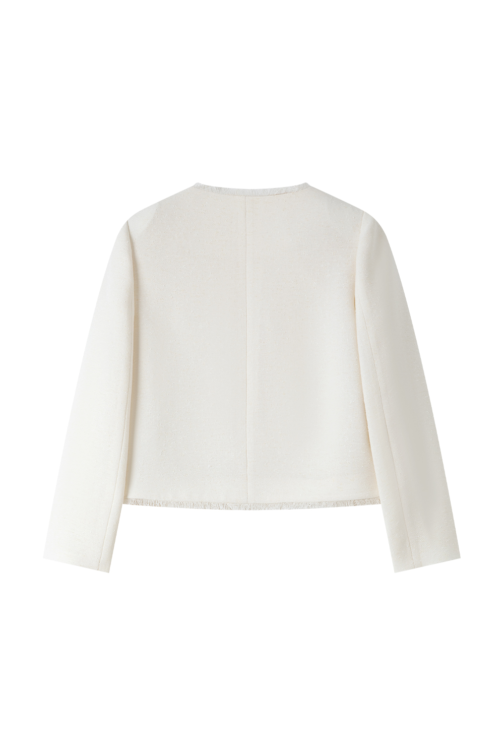 Frayed Edge Exquisite Short Jacket-VIMLYSTORE