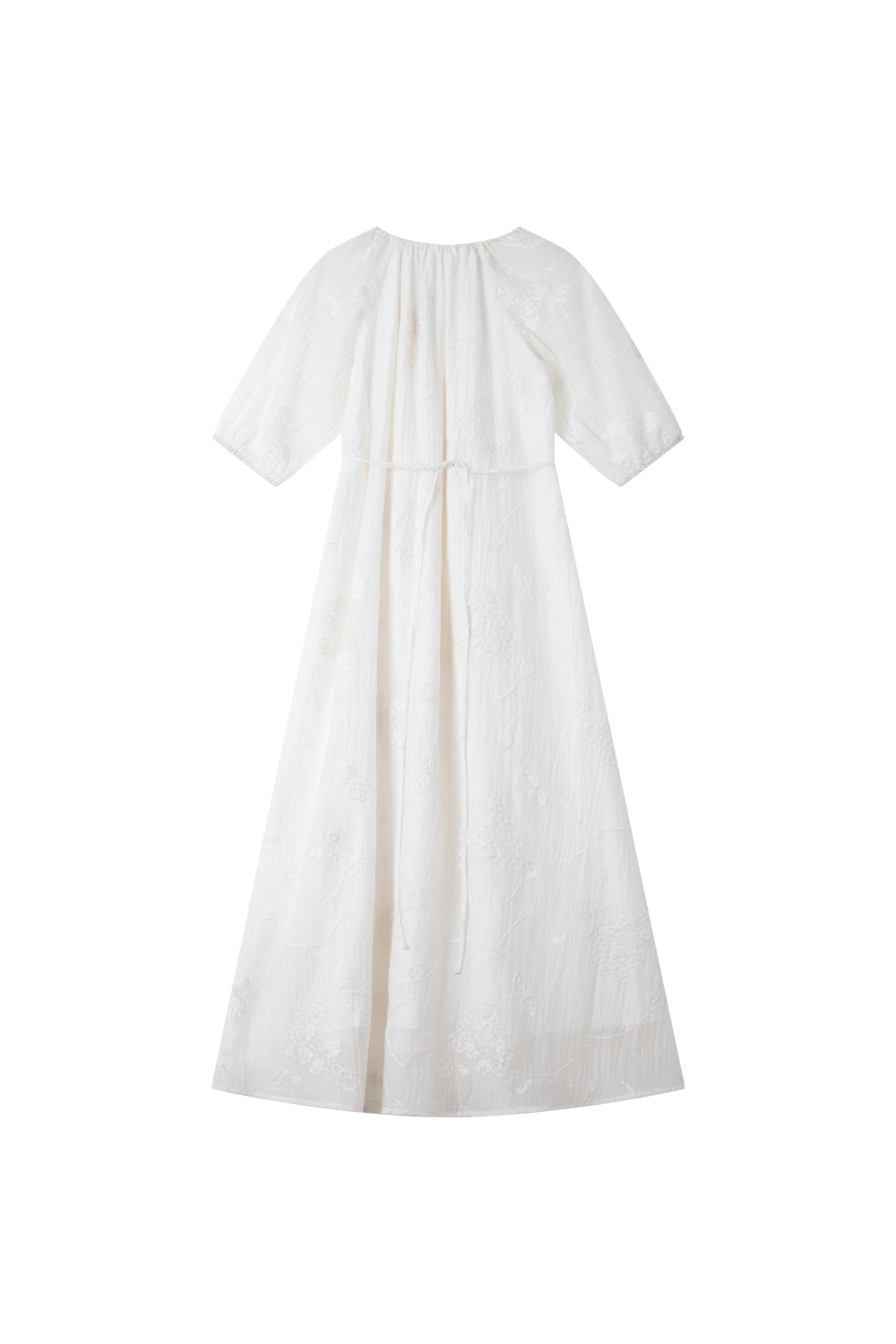 Embroidered Texture Dress