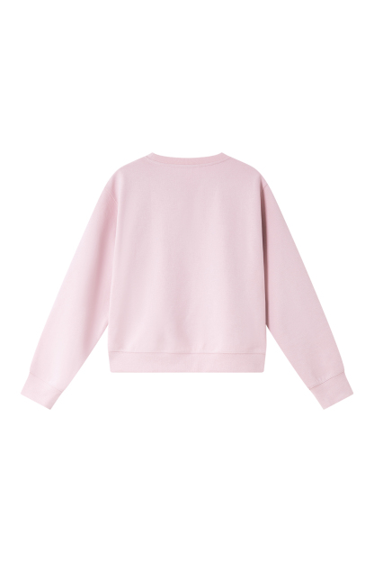 Sequined Bow Sweatshirt