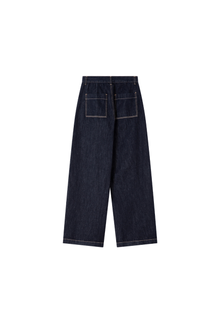 High Cotton Denim Banana Pants