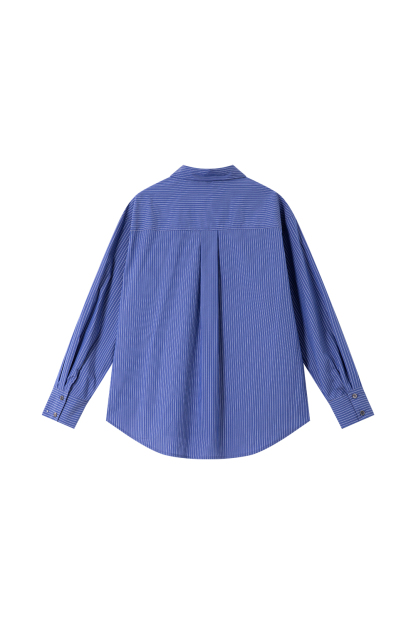 Fine Striped Pure Cotton Shirt