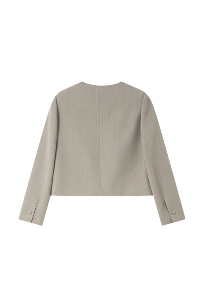 Simple Designed Short Length Jacket