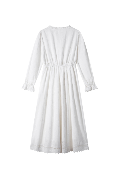 Vacation Embroidered Dress