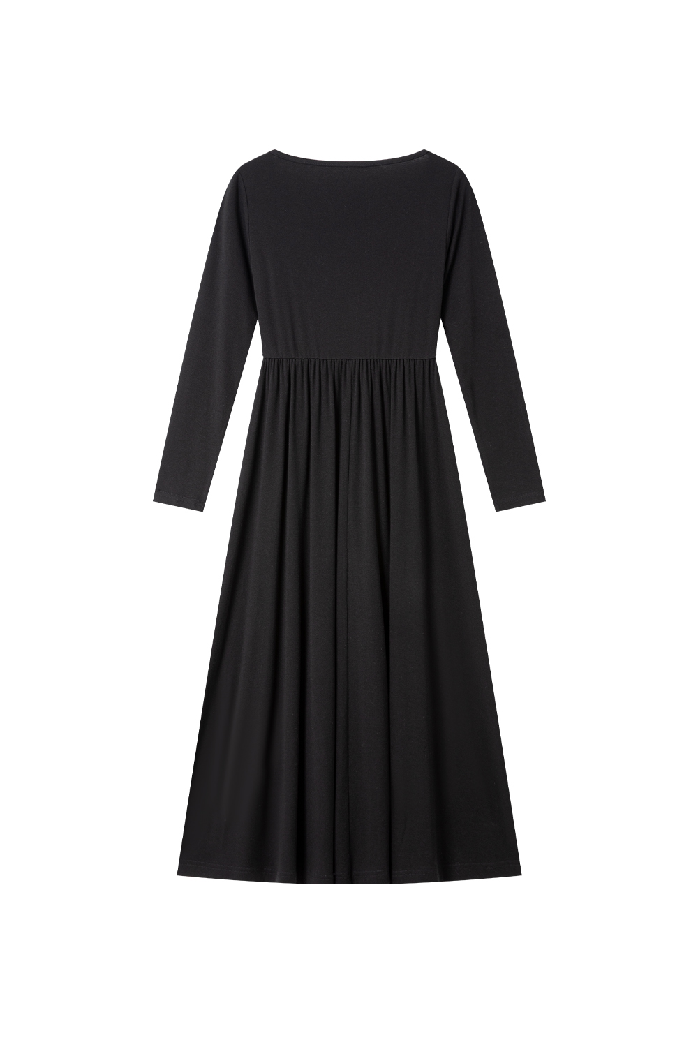 Black Strapless Dress-VIMLYSTORE