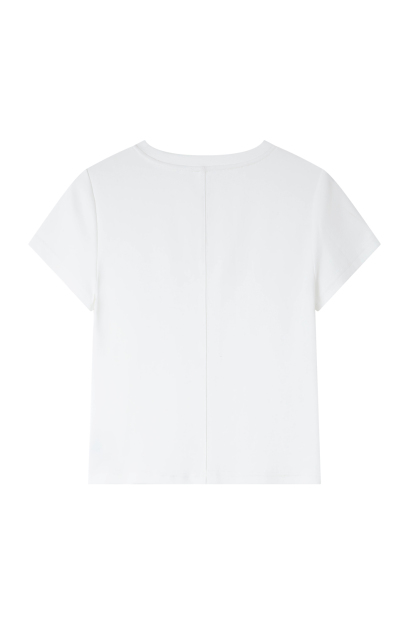 Modern Casual White T-Shirt