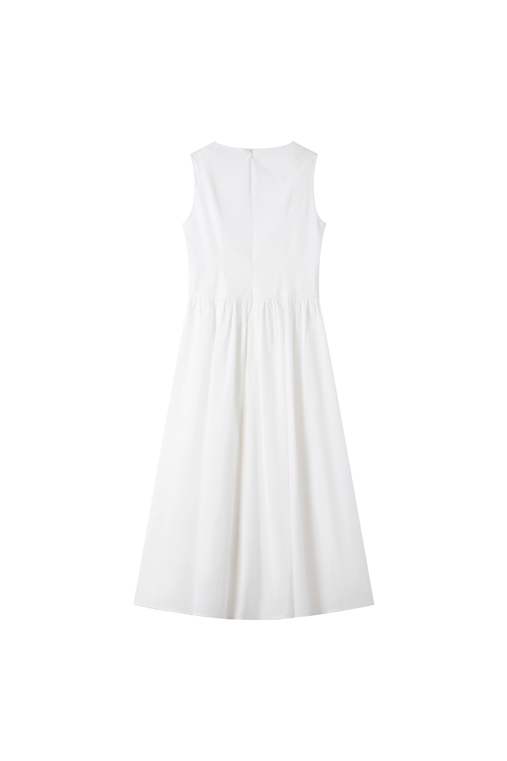Solid Loose Cotton Dress