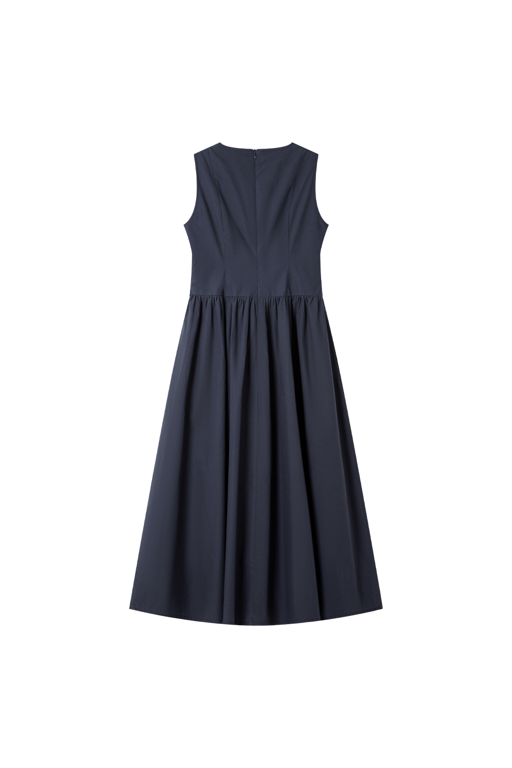 Solid Loose Cotton Dress