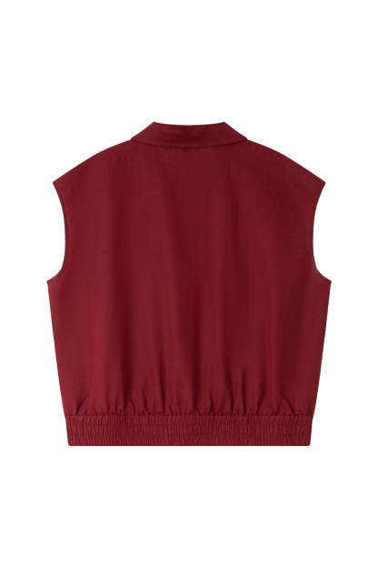 Simple Sleeveless Shirt