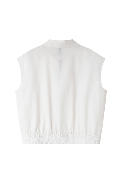 Simple Sleeveless Shirt
