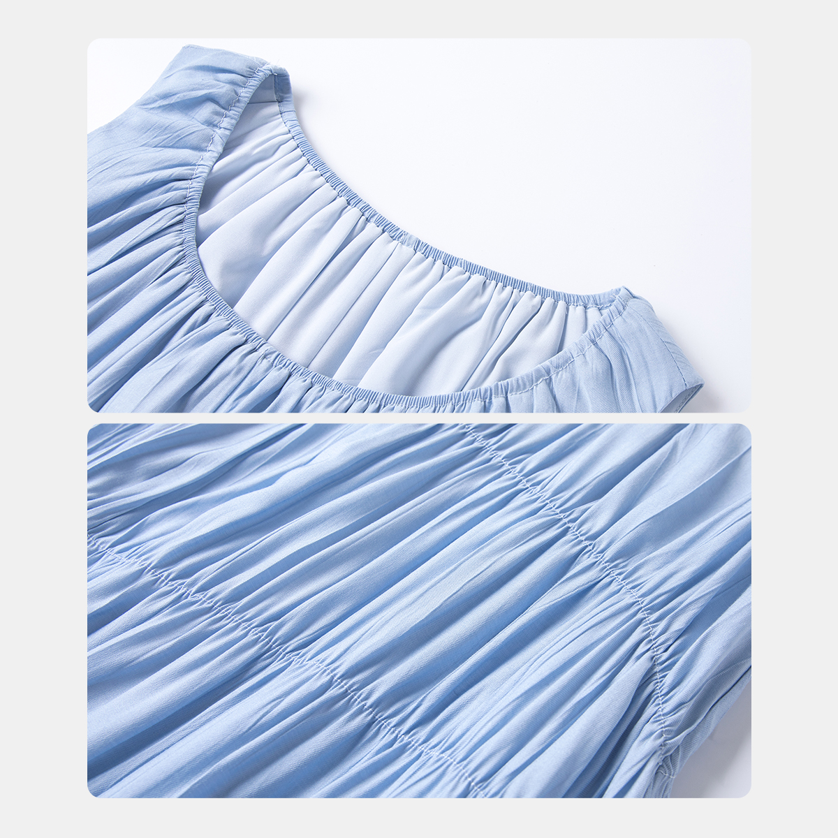 Elegant Pleated Dress
