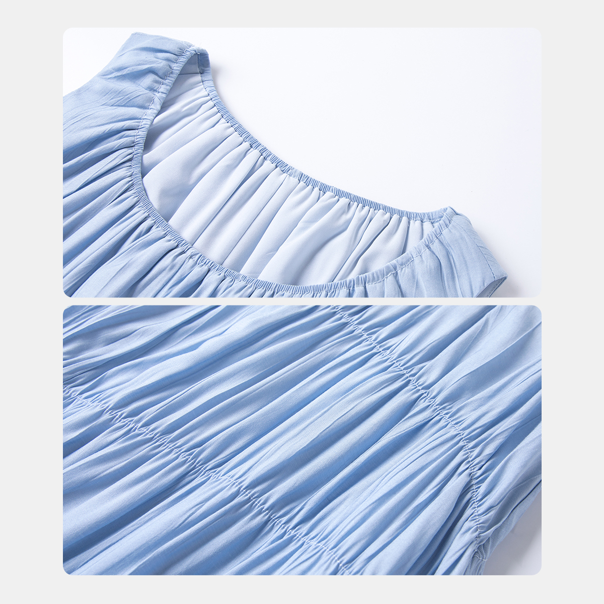 Elegant Pleated Dress