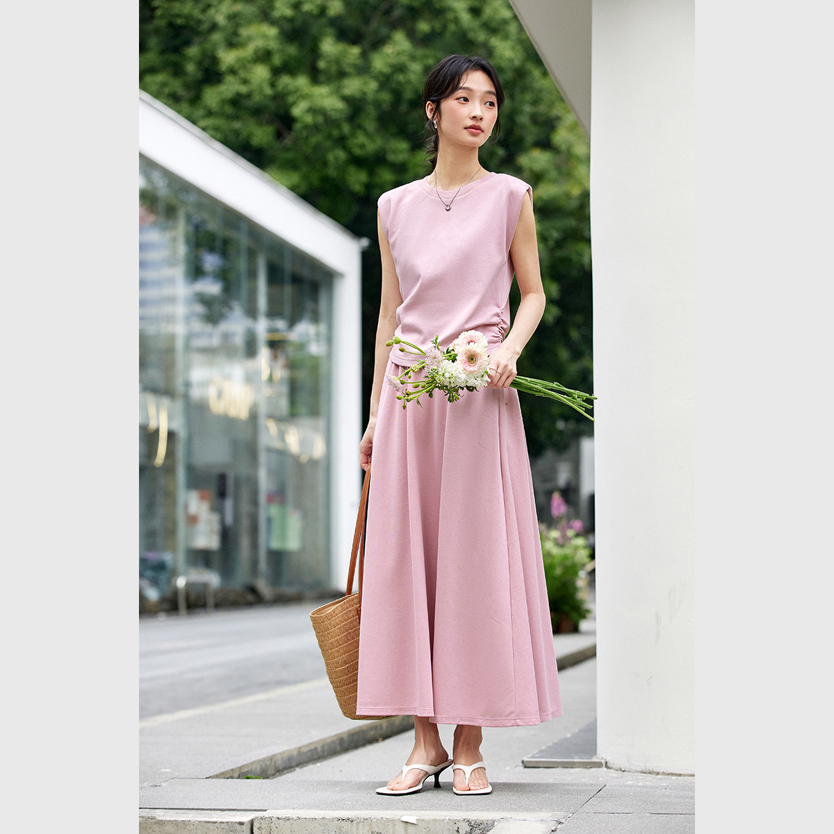 Cotton Loose Casual Suit