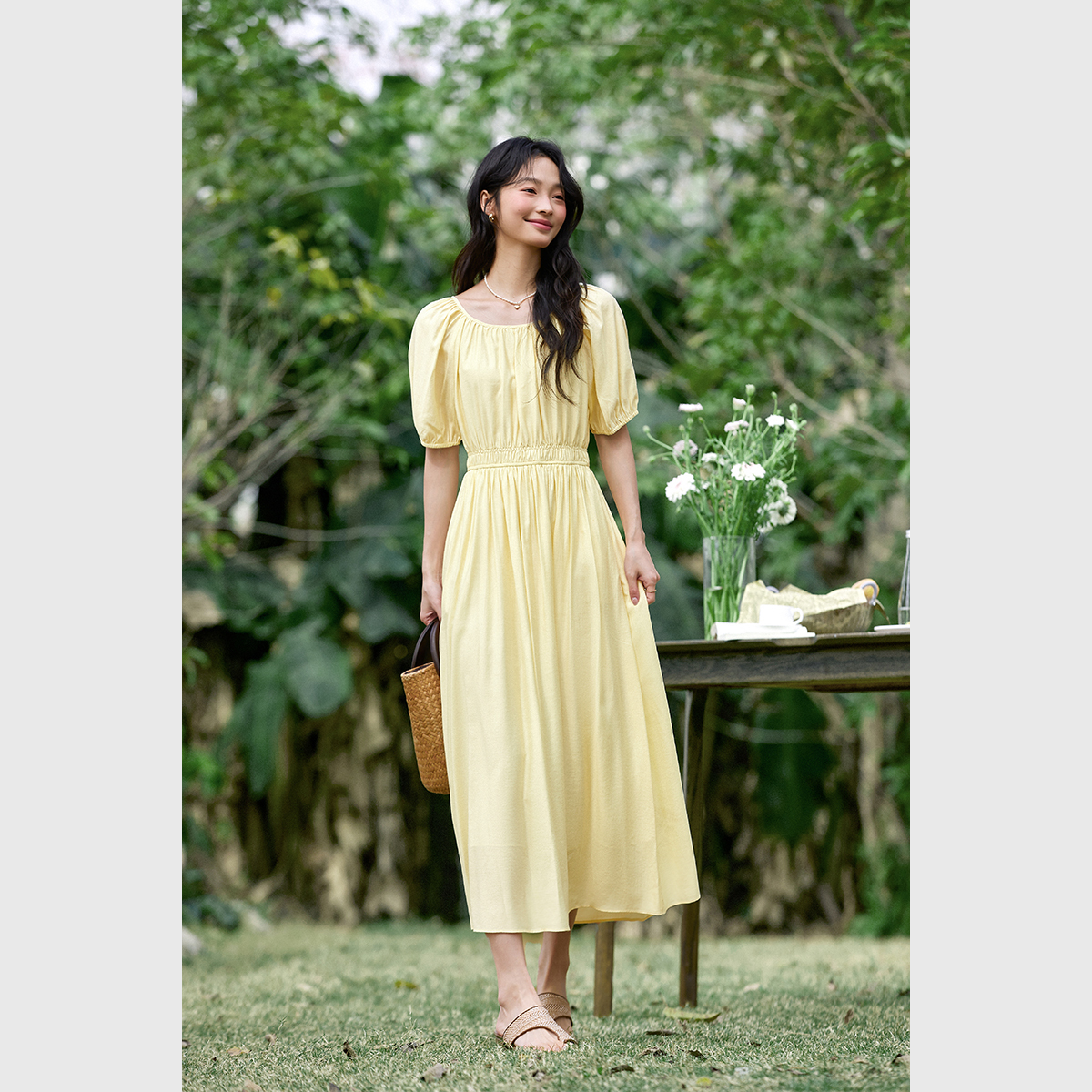 Elegant Garden Dress